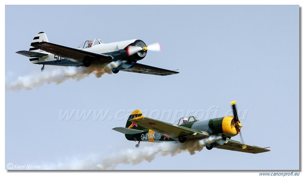 Aerostars Formation Aerobatic Team - 6x Yakovlev Yak-52 TW