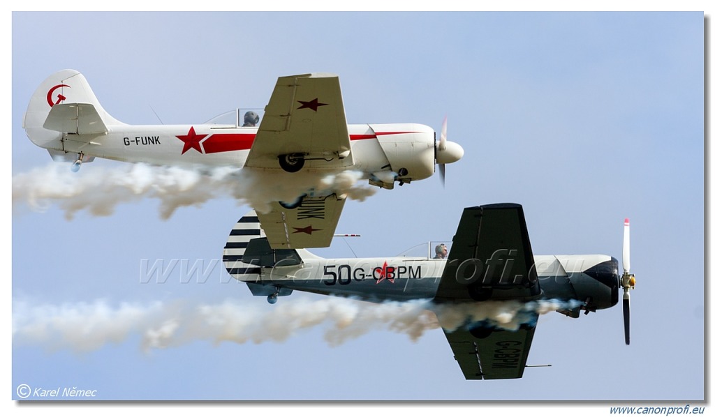 Aerostars Formation Aerobatic Team - 6x Yakovlev Yak-52 TW