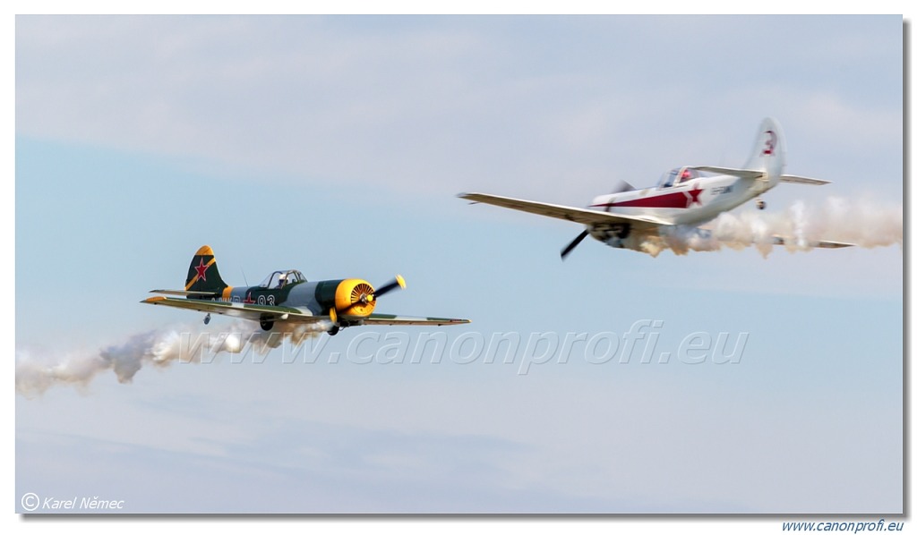 Aerostars Formation Aerobatic Team - 6x Yakovlev Yak-52 TW