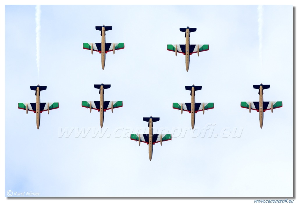 Al Fursan UAE aerobatic display team (The Knights) – 7x Aermacchi MB-339NAT