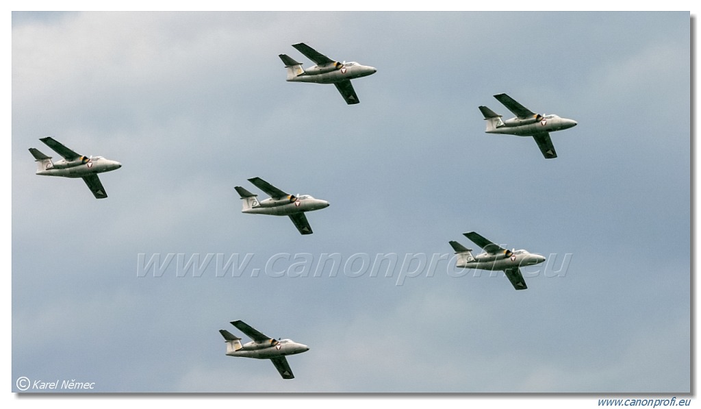 Austrian Air Force - 6x Saab 105Ö