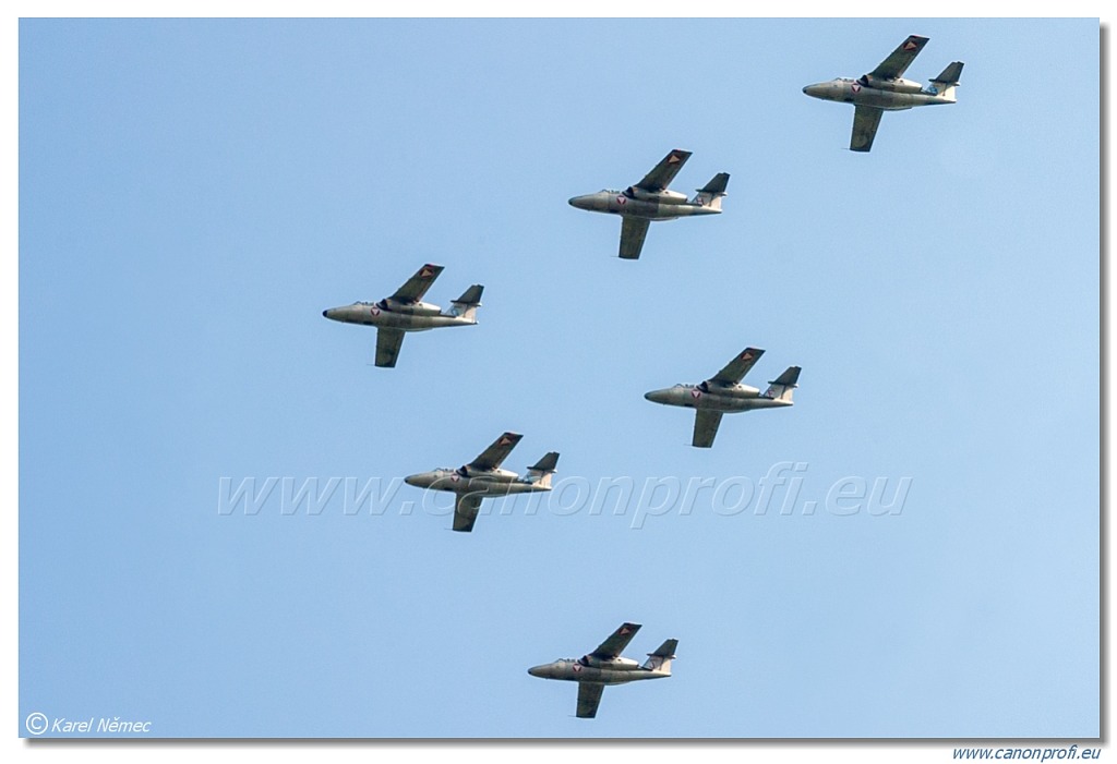 Austrian Air Force - 6x Saab 105Ö