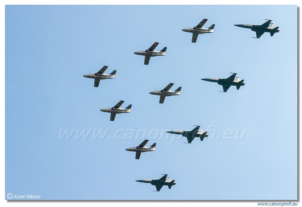 Austrian Air Force - 6x Saab 105Ö