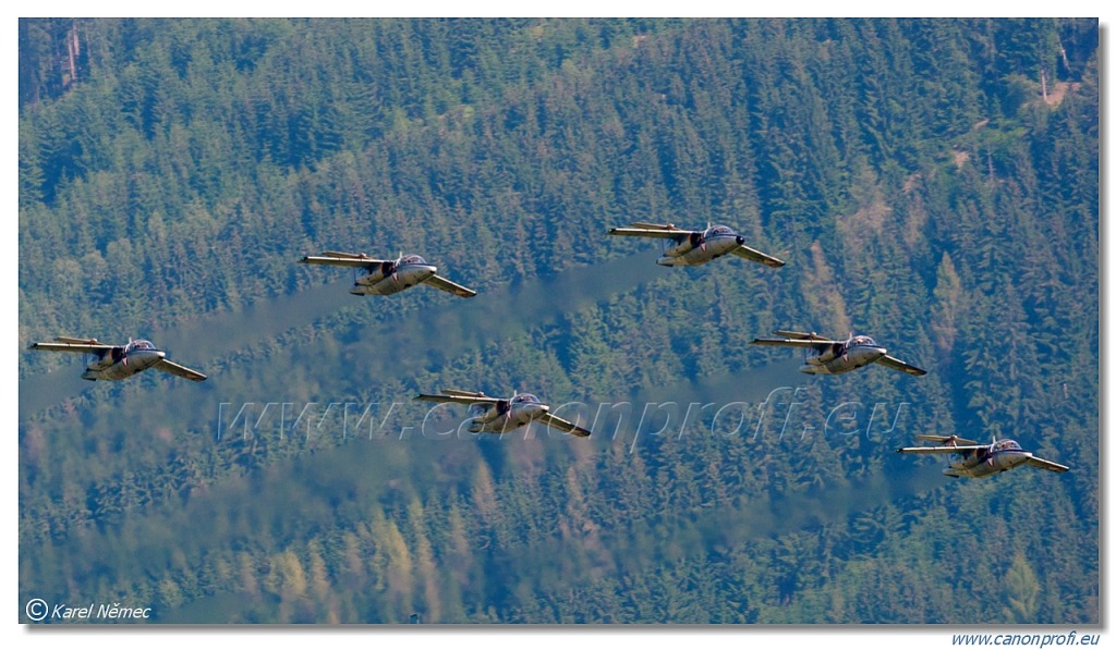 Austrian Air Force - 6x Saab 105Ö