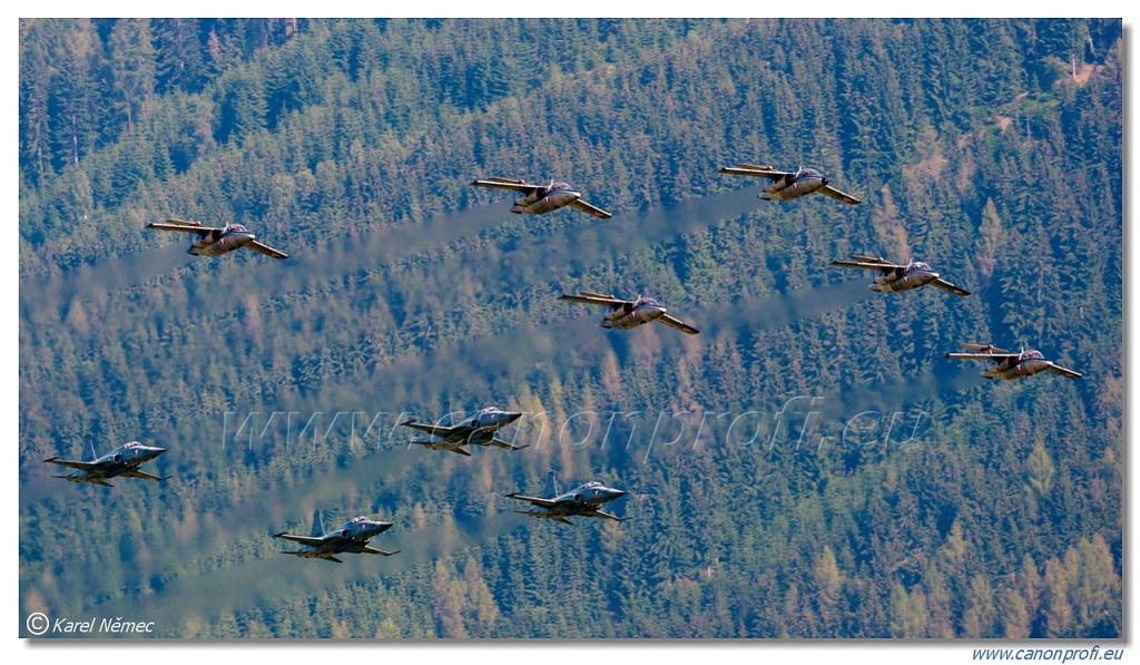 Austrian Air Force - 6x Saab 105Ö