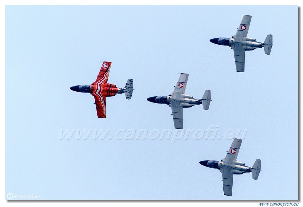 Austrian Air Force - 6x Saab 105Ö