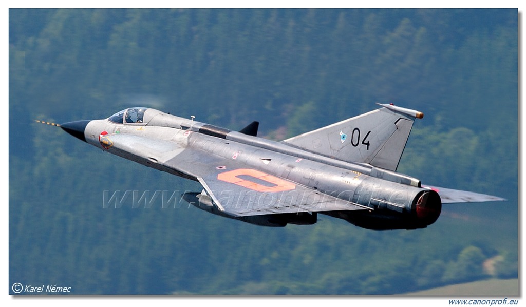 Austrian Air Firce - 6x Saab J35Ö Draken