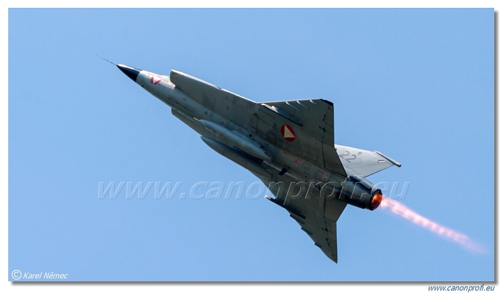 Austrian Air Firce - 6x Saab J35Ö Draken