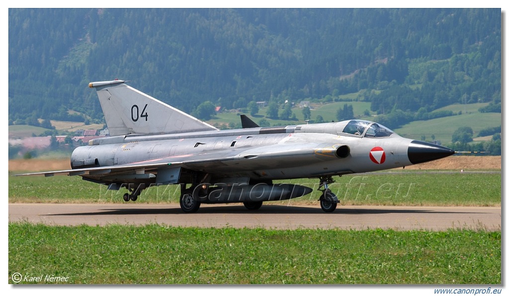 Austrian Air Firce - 6x Saab J35Ö Draken