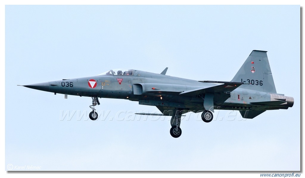 Austrian Air Force - 4x Northrop F-5E Tiger II