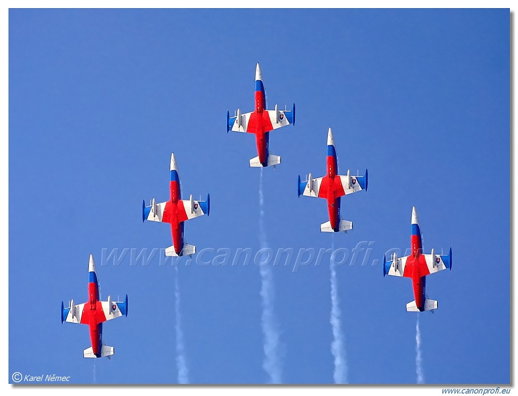 Biele Albatrosy - 5x Aero L-39C Albatros