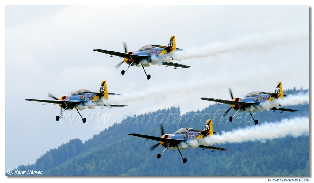 Breitling Eagles - 5x Sukhoi Su-29