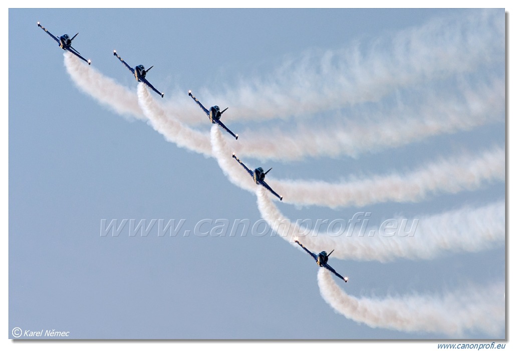 Breitling Jet Team - 7x Aero L-39C Albatros