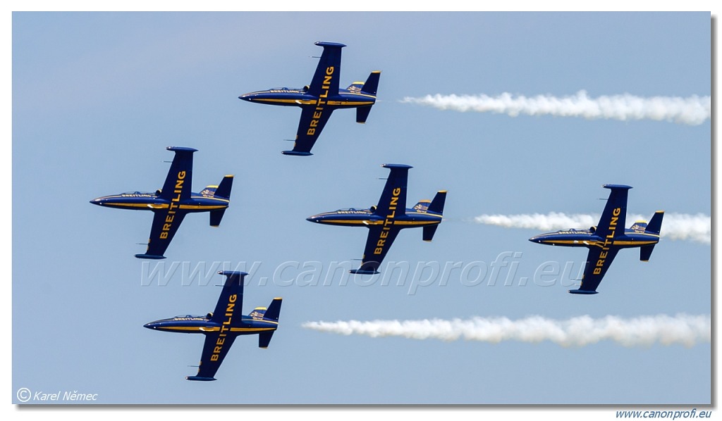 Breitling Jet Team - 7x Aero L-39C Albatros