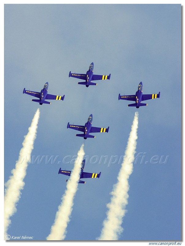 Breitling Jet Team - 7x Aero L-39C Albatros