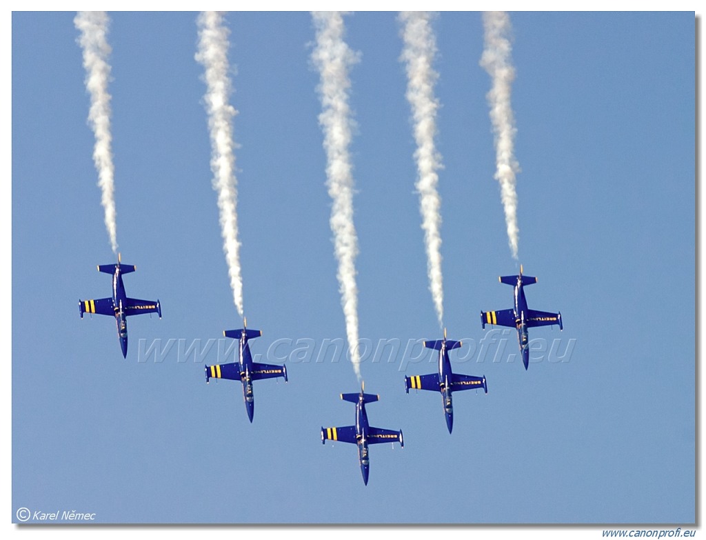 Breitling Jet Team - 7x Aero L-39C Albatros