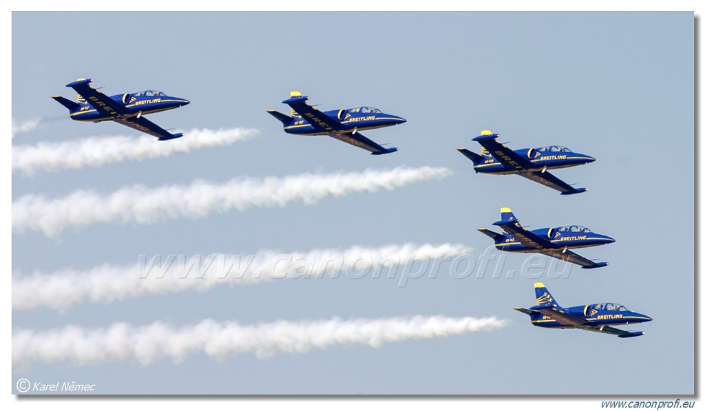 Breitling Jet Team - 7x Aero L-39C Albatros