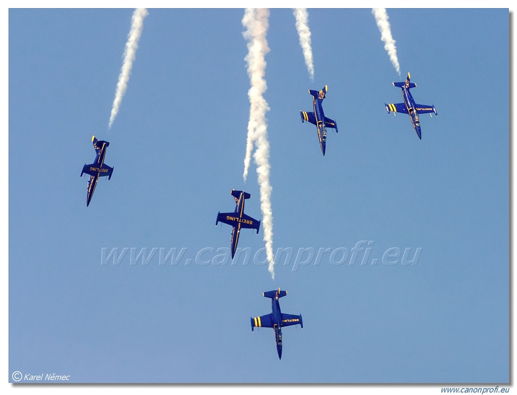 Breitling Jet Team - 7x Aero L-39C Albatros