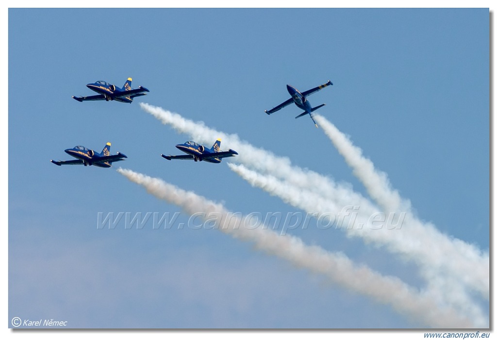 Breitling Jet Team - 7x Aero L-39C Albatros