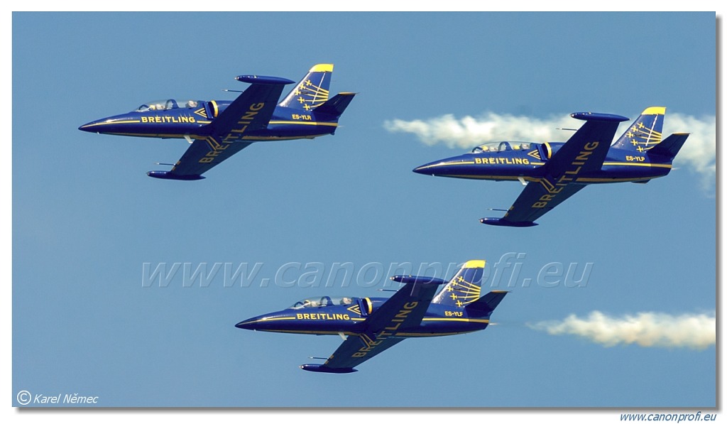 Breitling Jet Team - 7x Aero L-39C Albatros