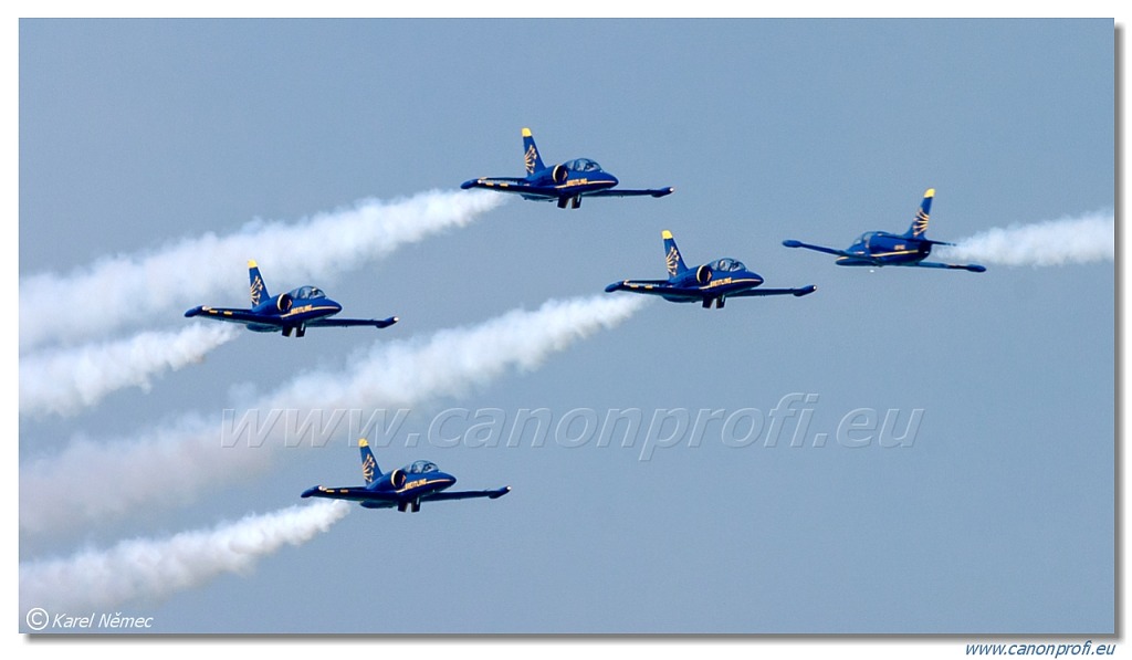 Breitling Jet Team - 7x Aero L-39C Albatros