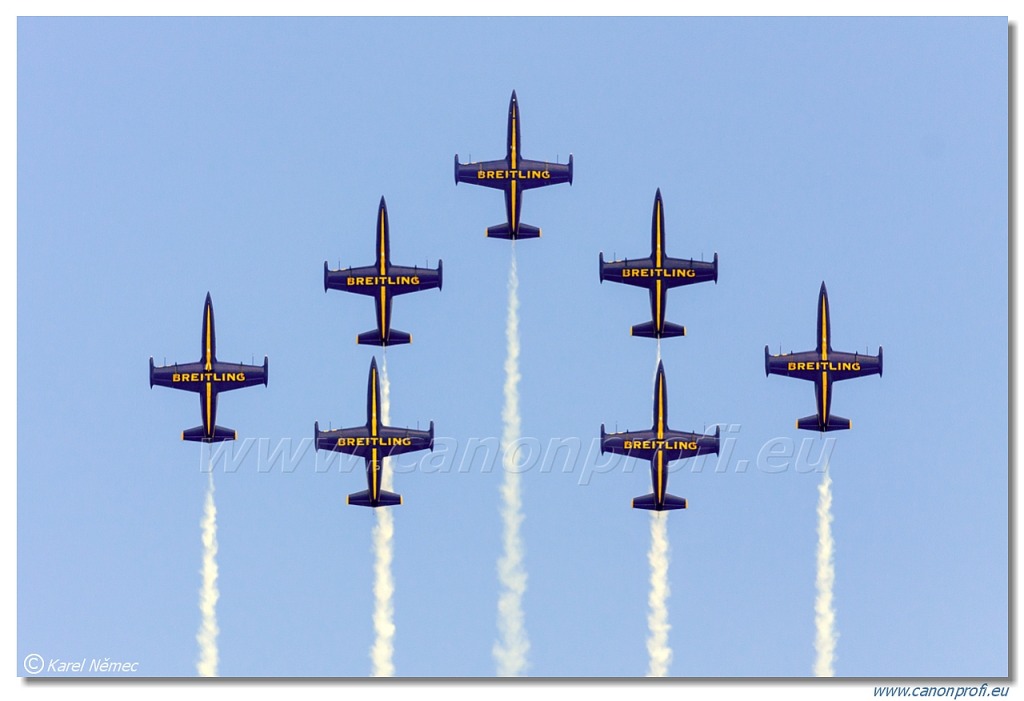 Breitling Jet Team - 7x Aero L-39C Albatros