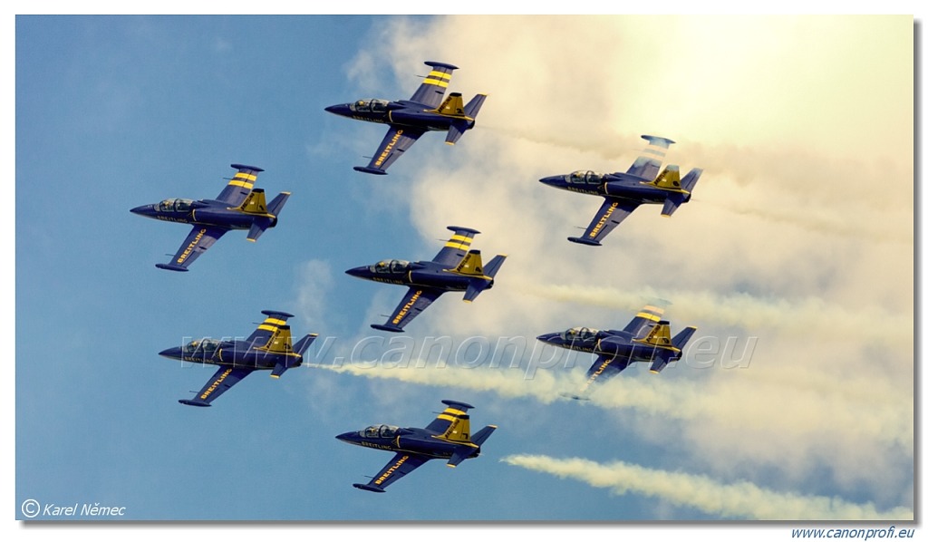 Breitling Jet Team - 7x Aero L-39C Albatros