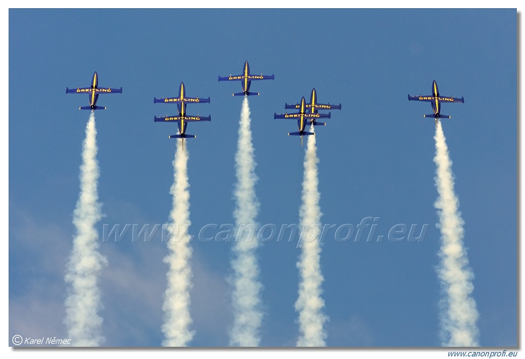 Breitling Jet Team - 7x Aero L-39C Albatros