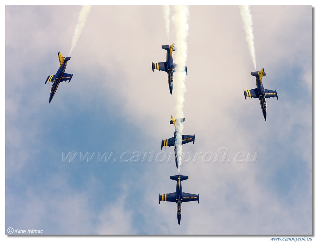 Breitling Jet Team - 7x Aero L-39C Albatros