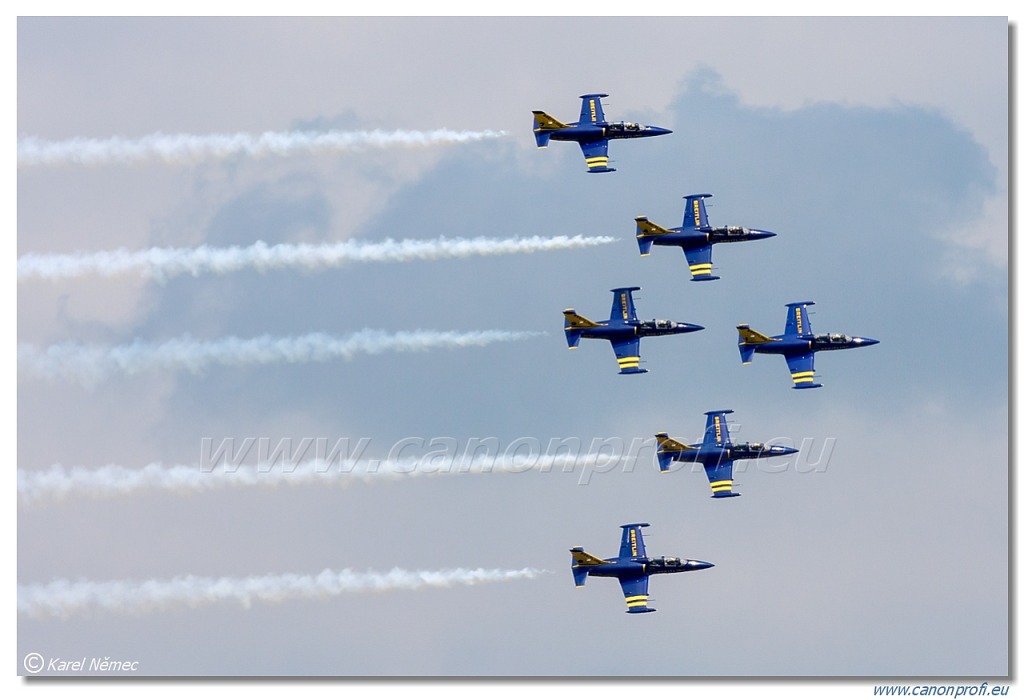 Breitling Jet Team - 7x Aero L-39C Albatros