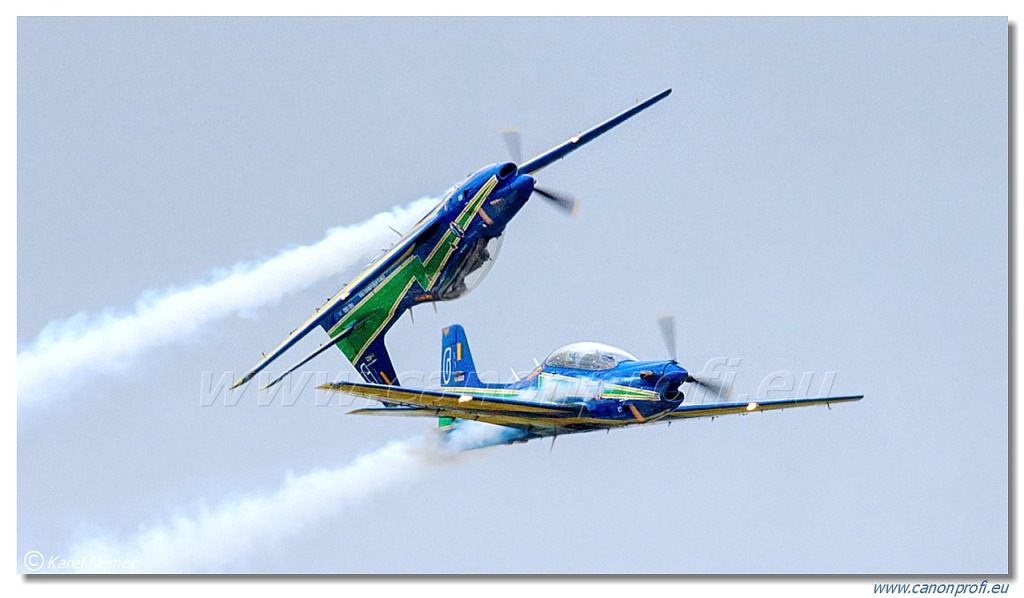 Esquadrliha da Fumaca (Smoke Squadron) - 7x Embraer EMB-314 (A-29 Super Tucano)