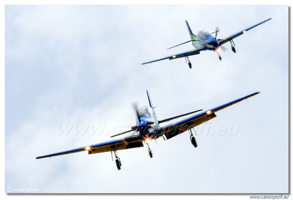 Esquadrliha da Fumaca (Smoke Squadron) - 7x Embraer EMB-314 (A-29 Super Tucano)