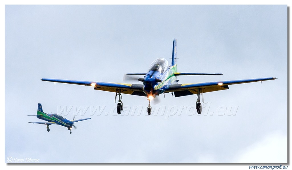 Esquadrliha da Fumaca (Smoke Squadron) - 7x Embraer EMB-314 (A-29 Super Tucano)