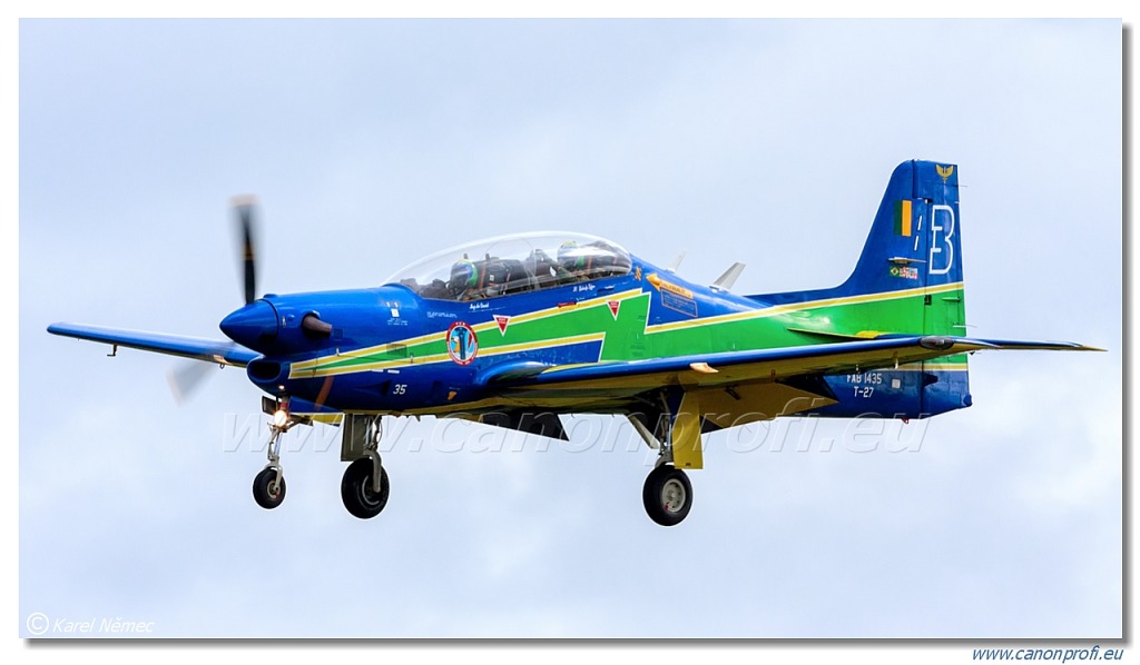 Esquadrliha da Fumaca (Smoke Squadron) - 7x Embraer EMB-314 (A-29 Super Tucano)