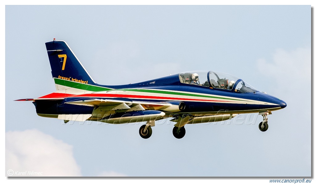 Frecce Tricolori - 9x Aermacchi MB-339-A/PAN