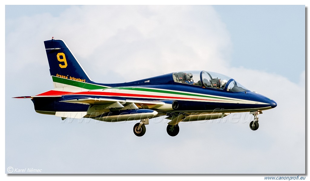 Frecce Tricolori - 9x Aermacchi MB-339-A/PAN