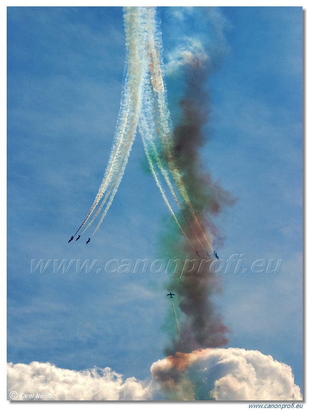 Frecce Tricolori - 9x Aermacchi MB-339-A/PAN