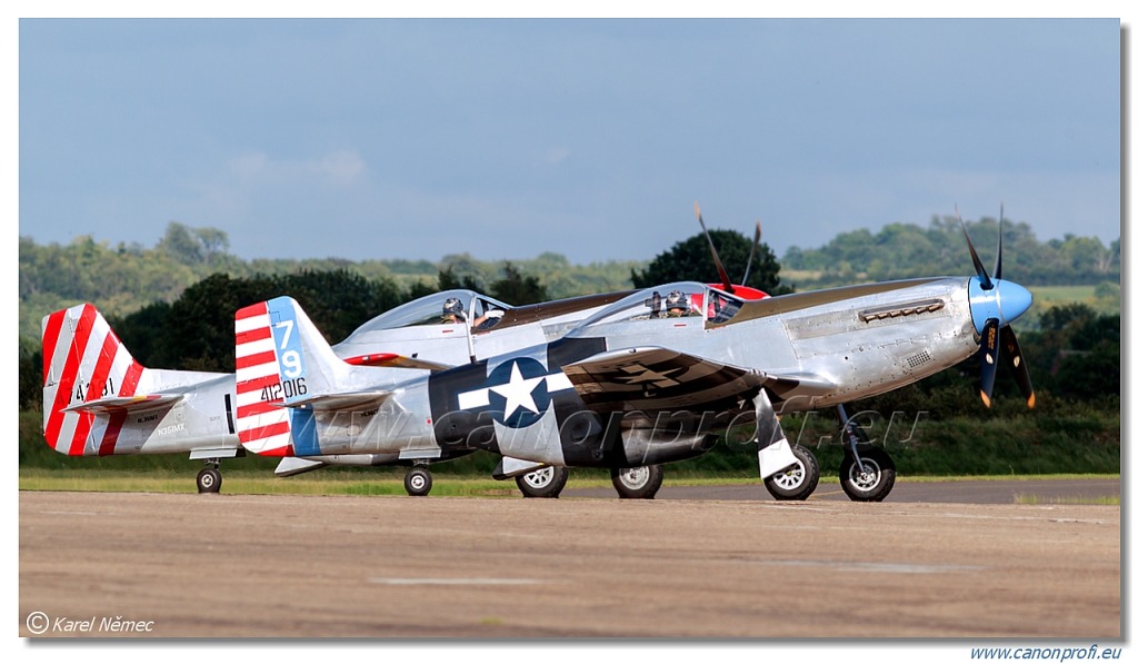 Horsemen Flight Team – 3x North American P-51D Mustang