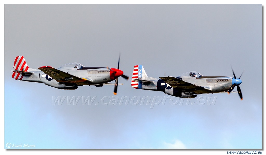 Horsemen Flight Team – 3x North American P-51D Mustang