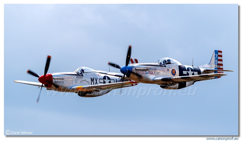 Horsemen Flight Team – 3x North American P-51D Mustang