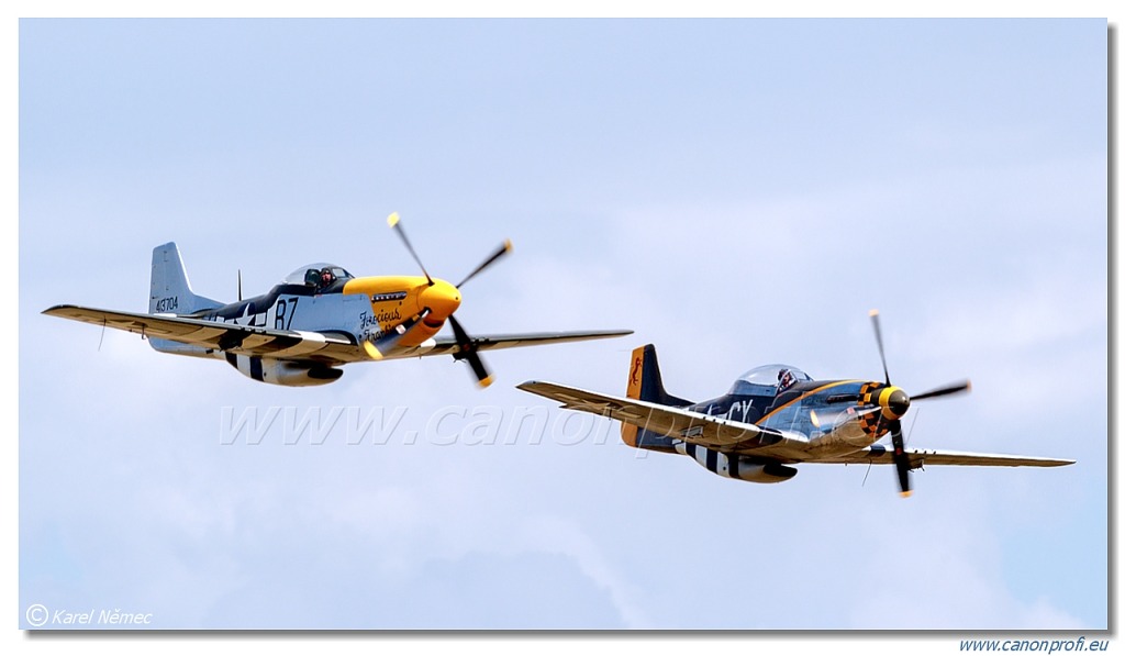 Horsemen Flight Team – 3x North American P-51D Mustang