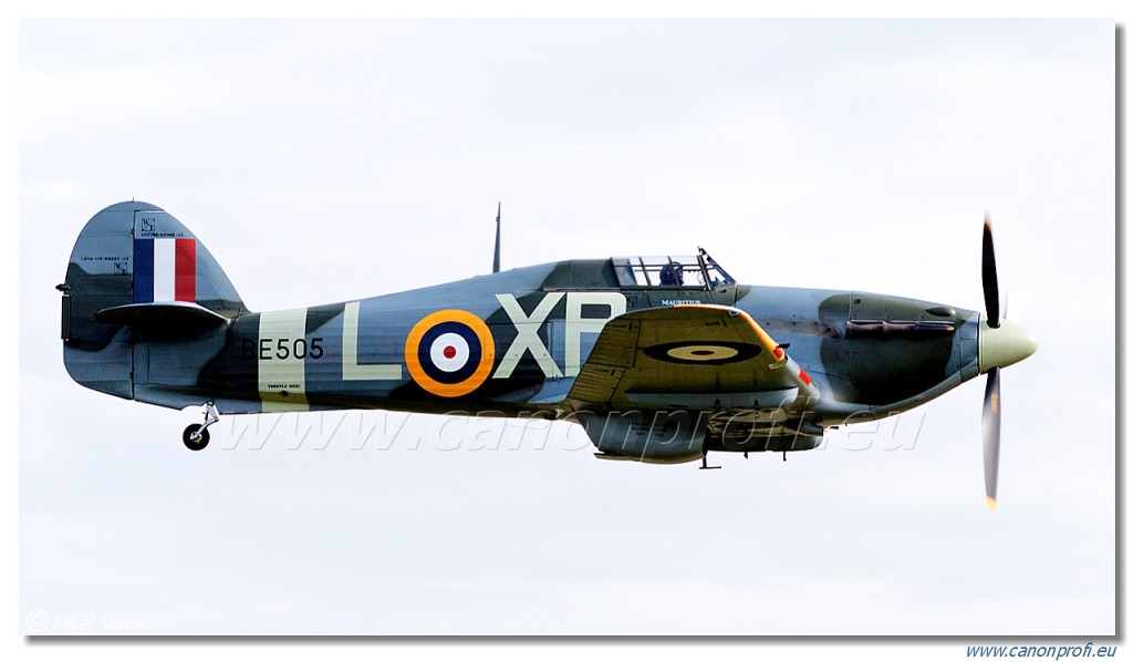 Battle of Britain Memorial Flight - 4x Hurricanes