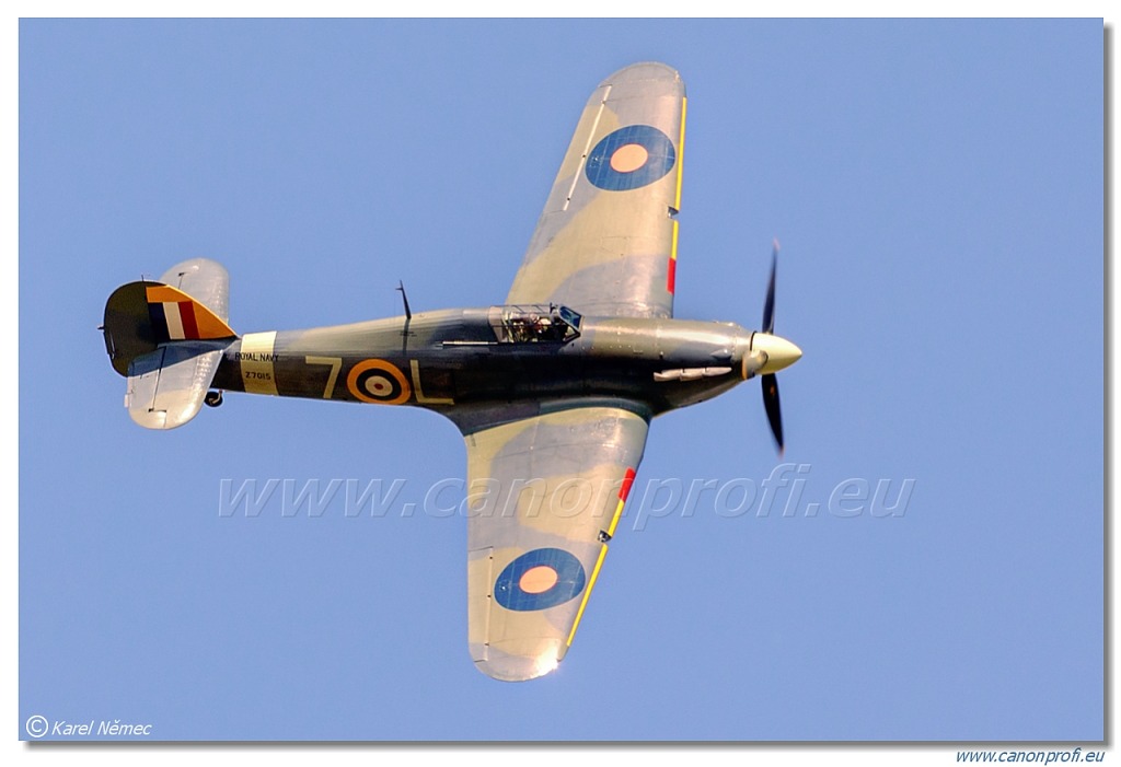 Battle of Britain Memorial Flight - 4x Hurricanes