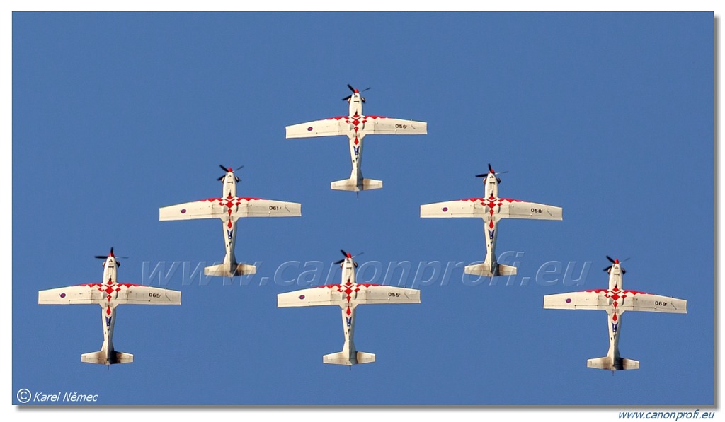 Krila Oluje (Wings of Storm) - 6x Pilatus PC-9M