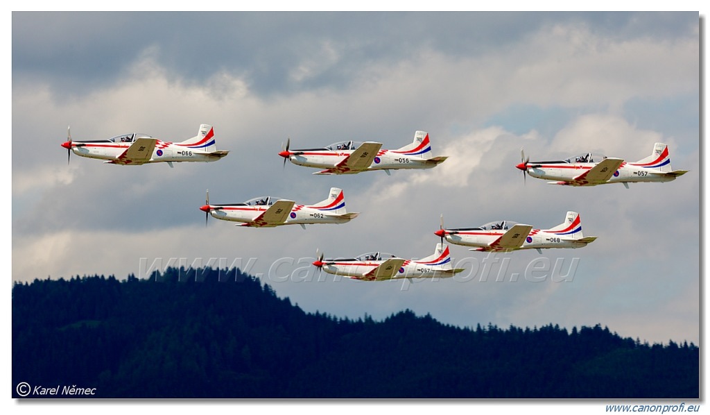 Krila Oluje (Wings of Storm) - 6x Pilatus PC-9M