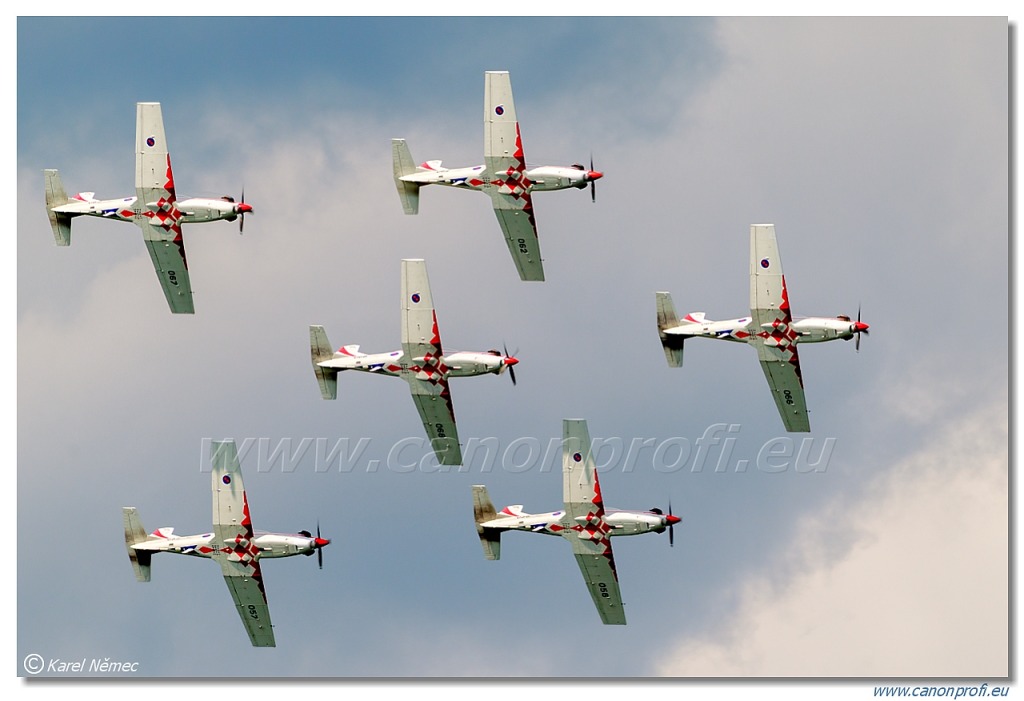 Krila Oluje (Wings of Storm) - 6x Pilatus PC-9M
