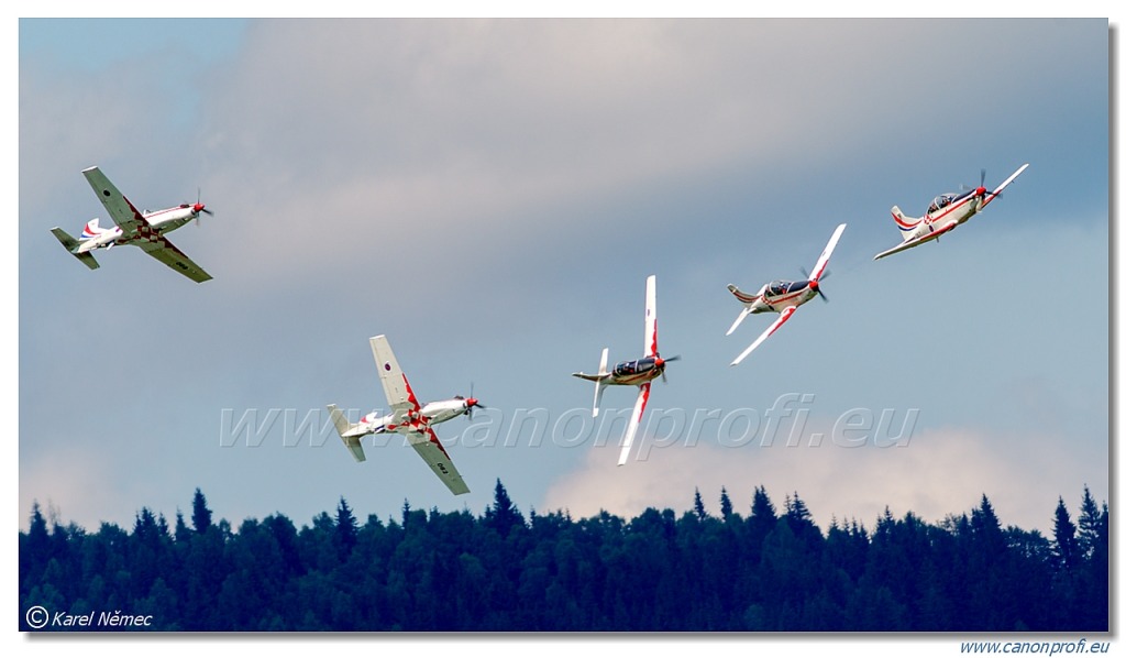 Krila Oluje (Wings of Storm) - 6x Pilatus PC-9M
