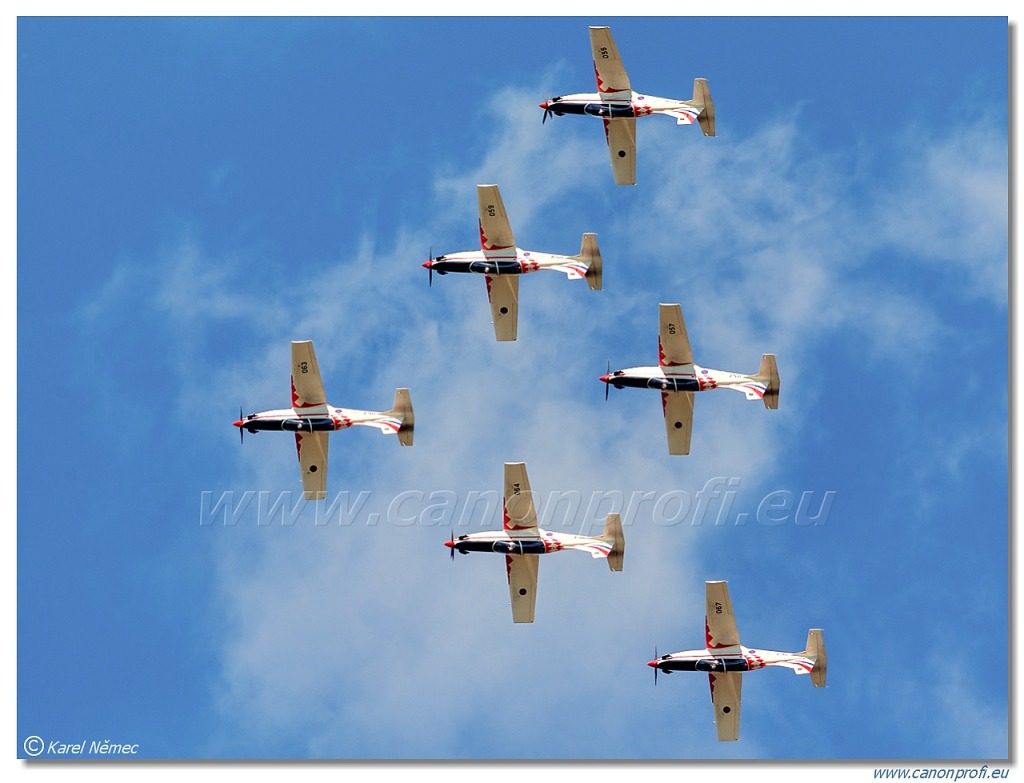 Krila Oluje (Wings of Storm) - 6x Pilatus PC-9M
