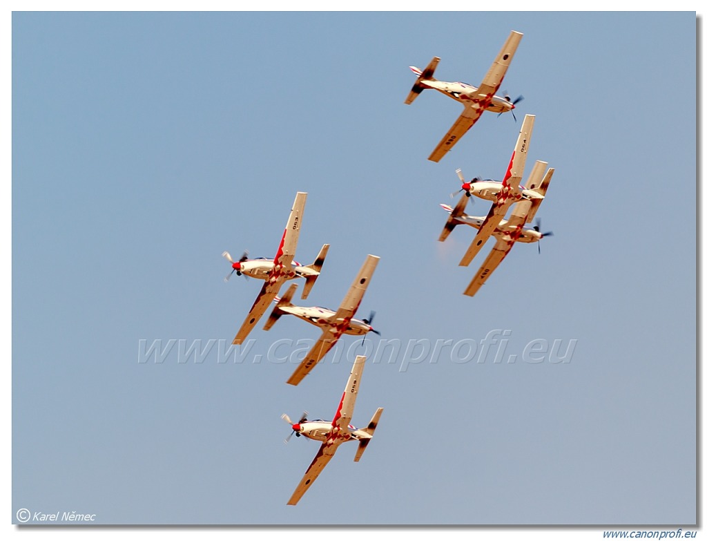 Krila Oluje (Wings of Storm) - 6x Pilatus PC-9M