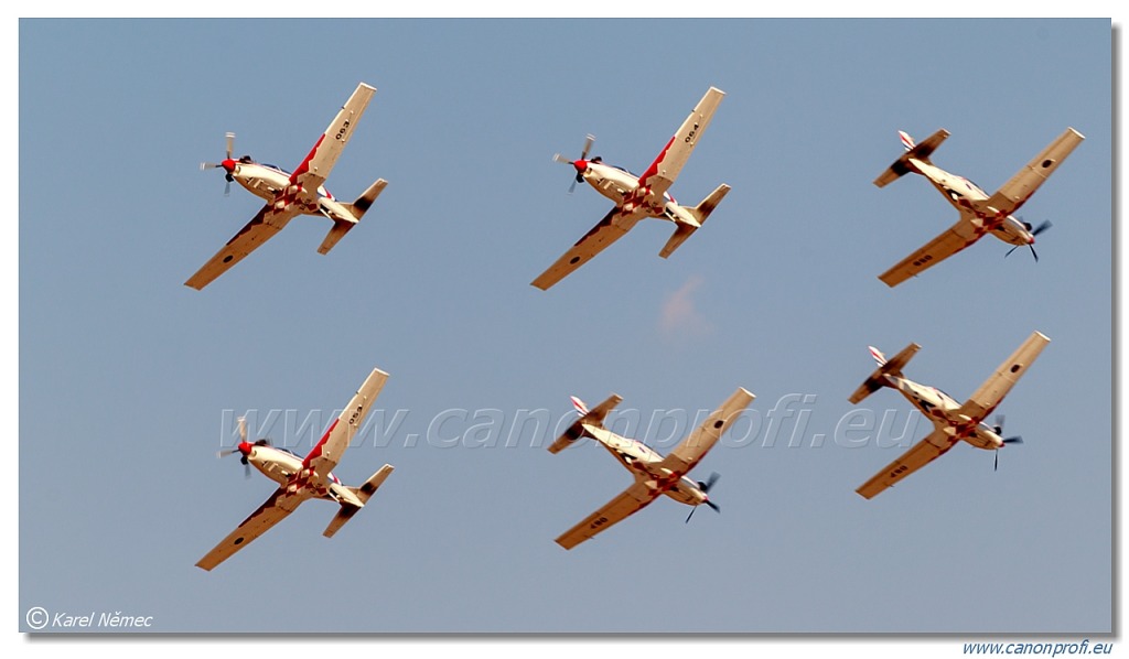 Krila Oluje (Wings of Storm) - 6x Pilatus PC-9M